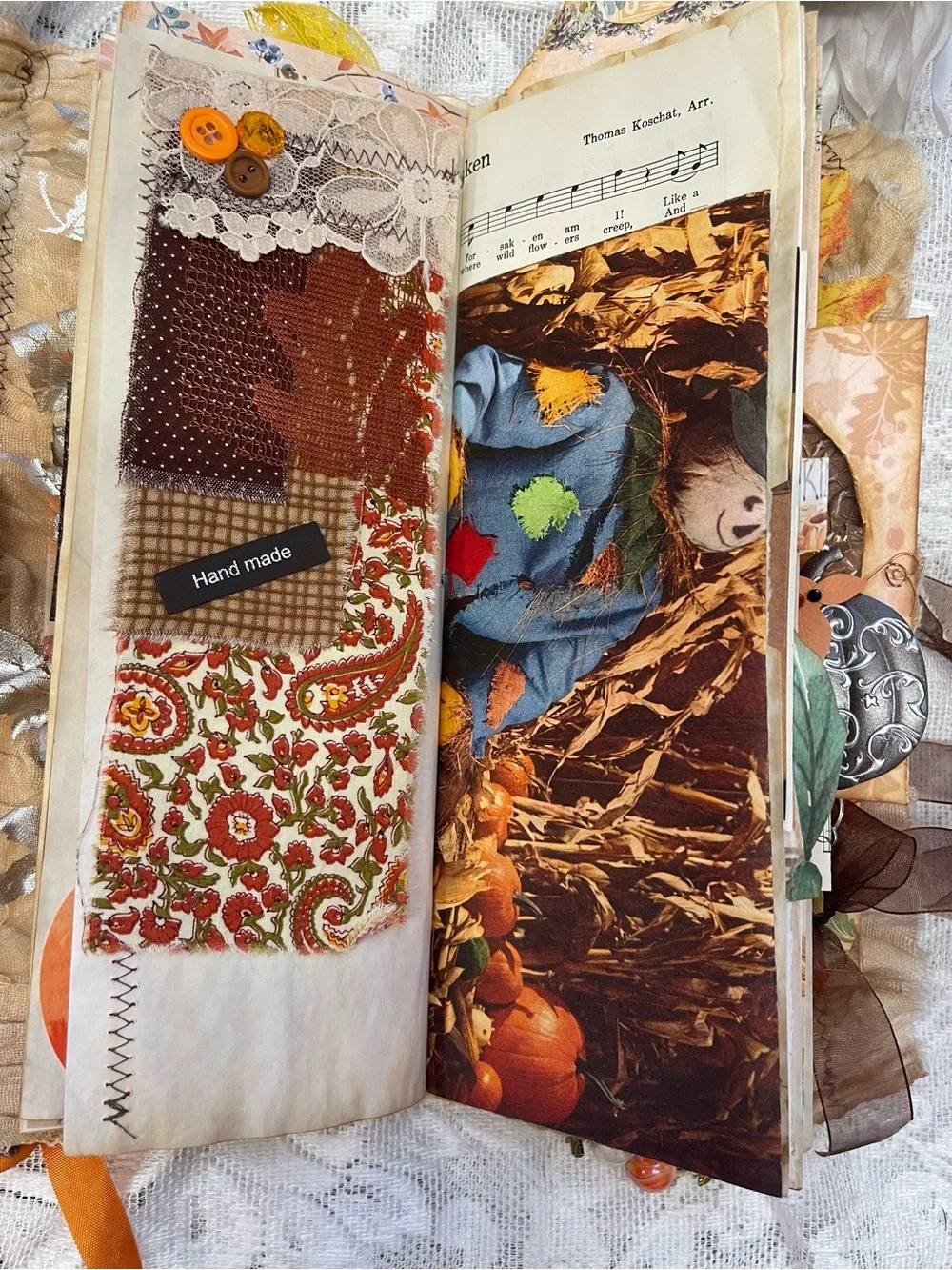 Handmade charming autumn